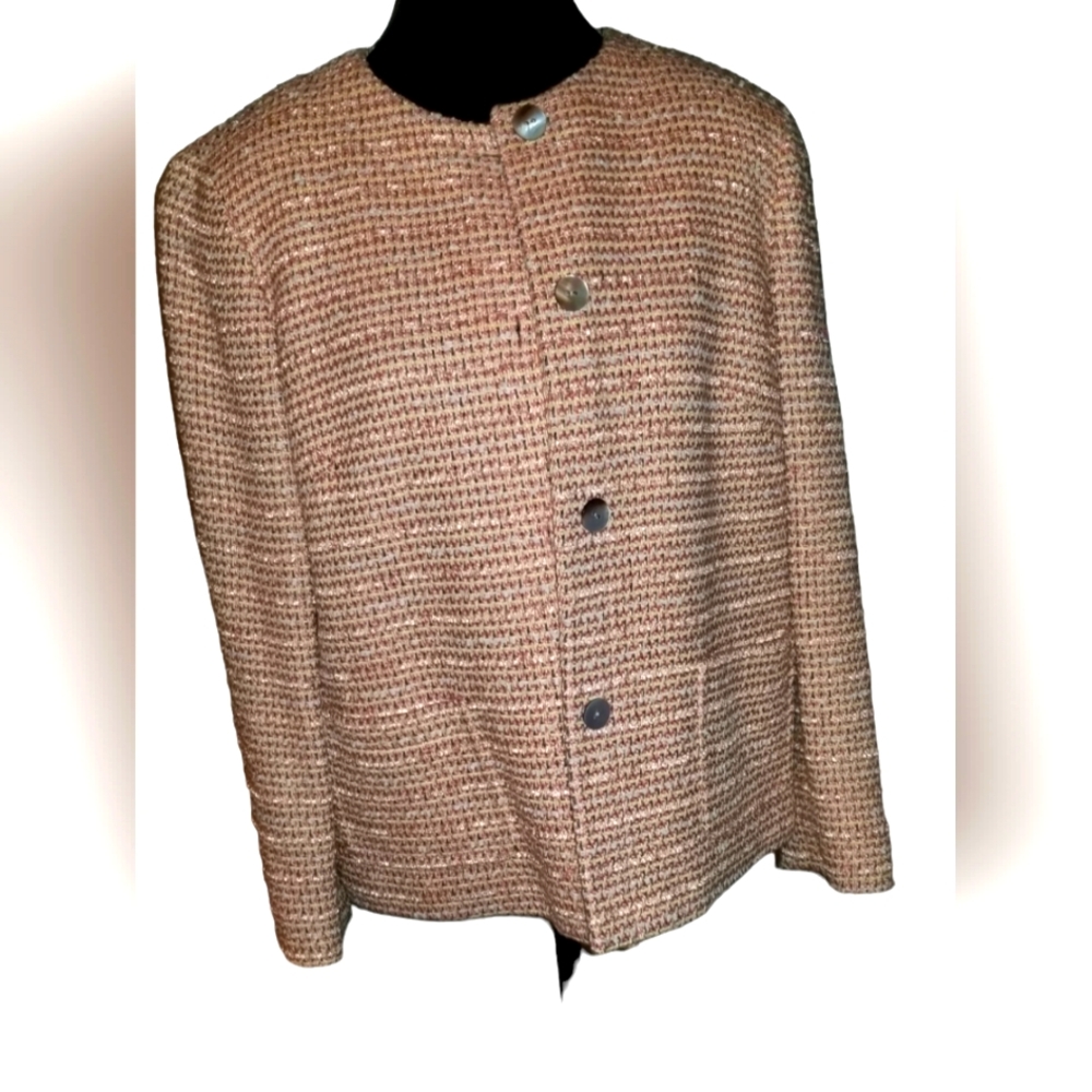 Anne Klein II knit jacket Size 8 SOLD